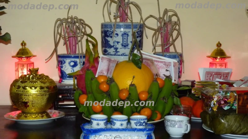 Lễ vật cúng mùng 1 và ngày Rằm