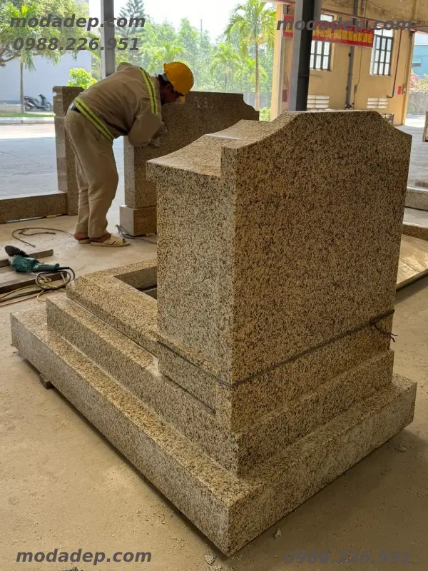 mộ đá granite