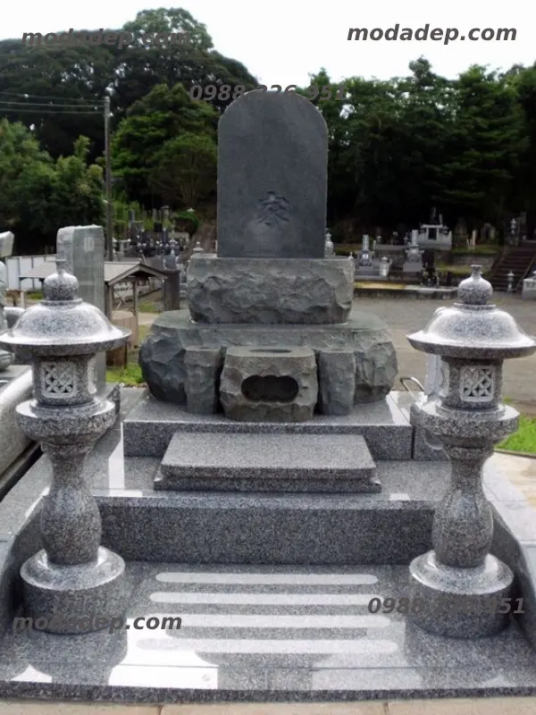 mộ đá granite