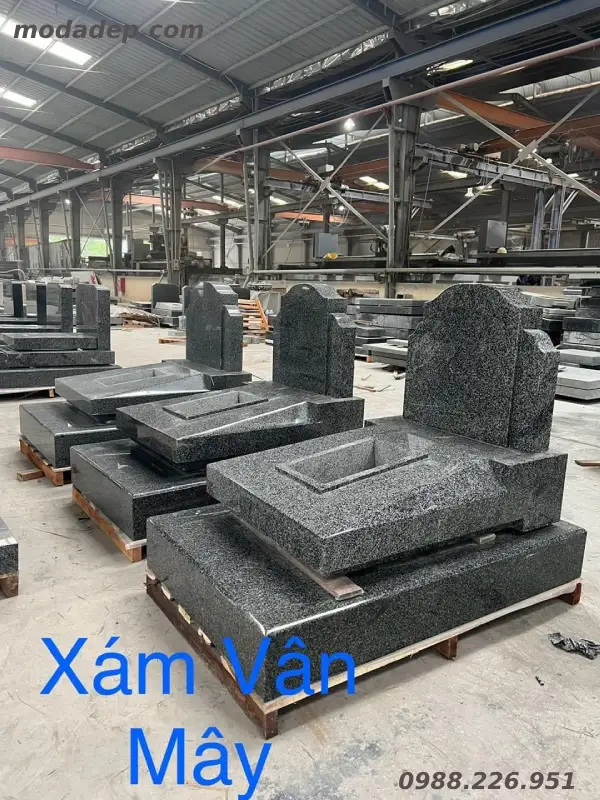 mộ đá granite 1