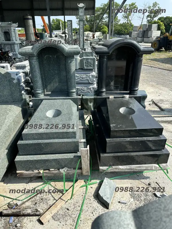 mộ đá granite