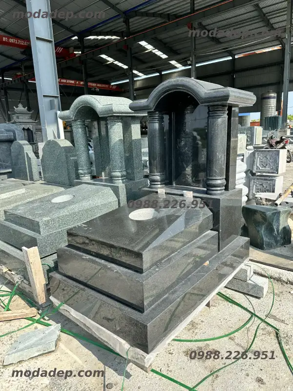 mộ đá granite
