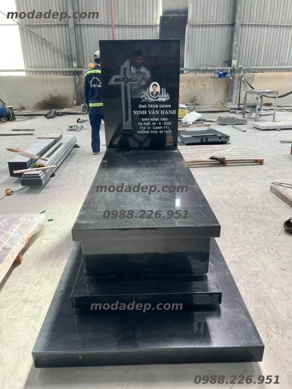 mộ đá granite