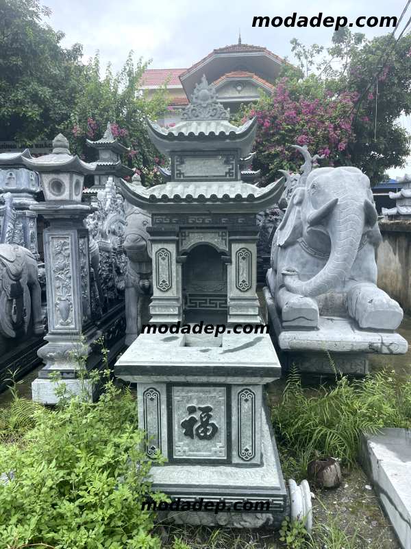 mộ đá hai mái