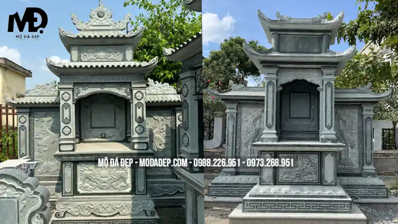 Lăng mộ đá Ninh Bình cứng, độ bên cao, trang trọng