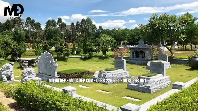 Xây khu mộ gia đình là để con cháu tưởng nhớ đến ông bà tổ tiên