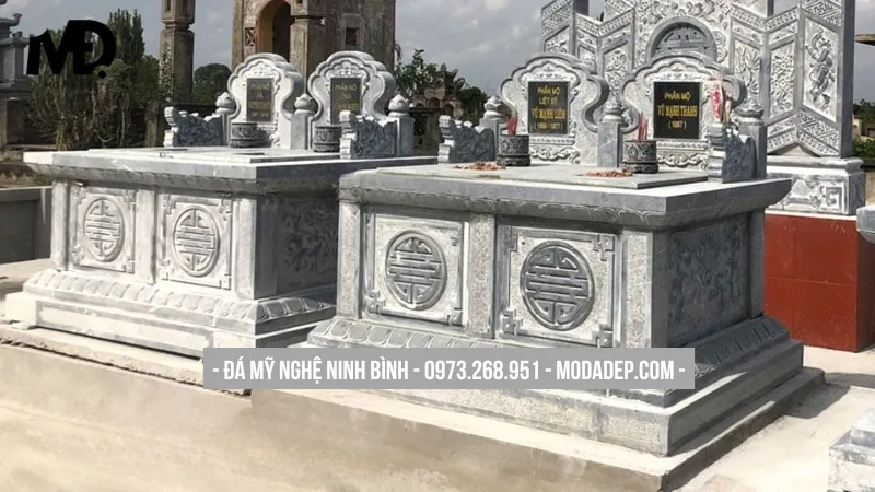 Lưu ý quan trọng khi lựa chọn mộ đá đôi