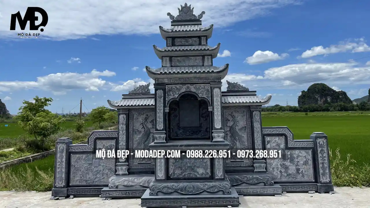thi công lăng mộ đá