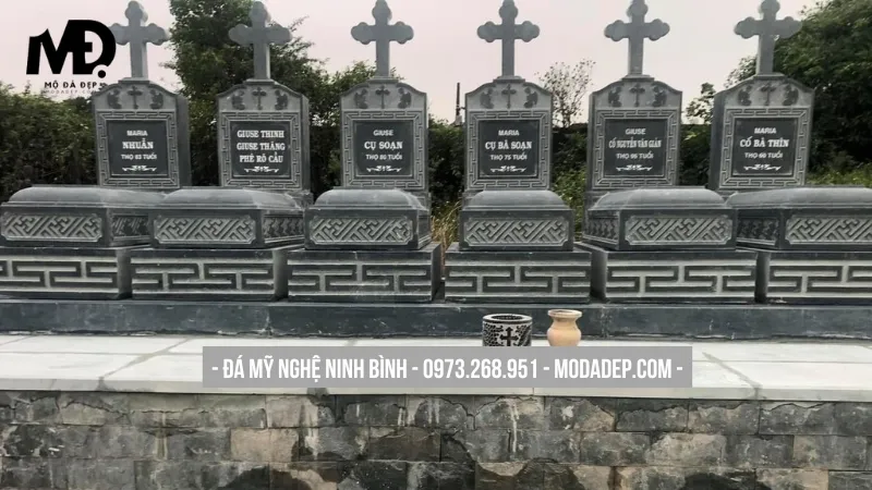 Thiết kế lăng mộ đẹp cho công giáo