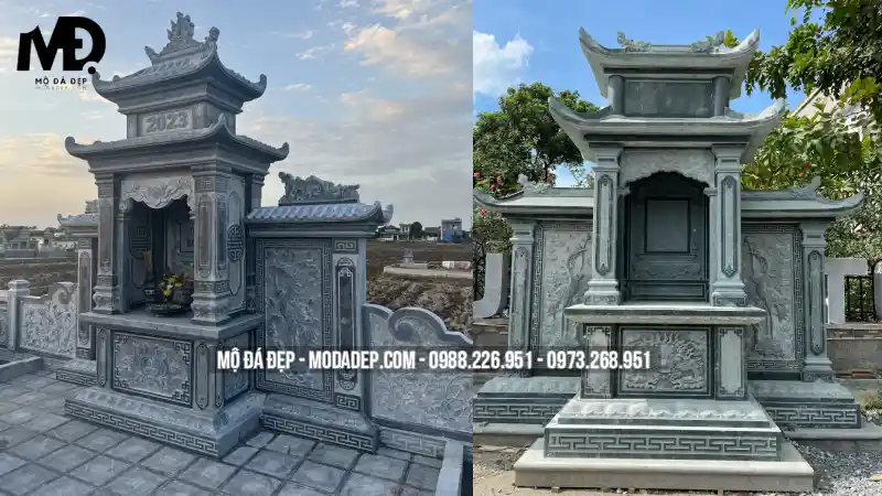 Xây lăng mộ là 1 trong những việc rất trọng đại mà con cháu muốn thể hiện với ông bà tổ tiên đã mất