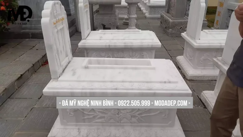 Các lý do chọn mộ đá trắng cho khu lăng mộ