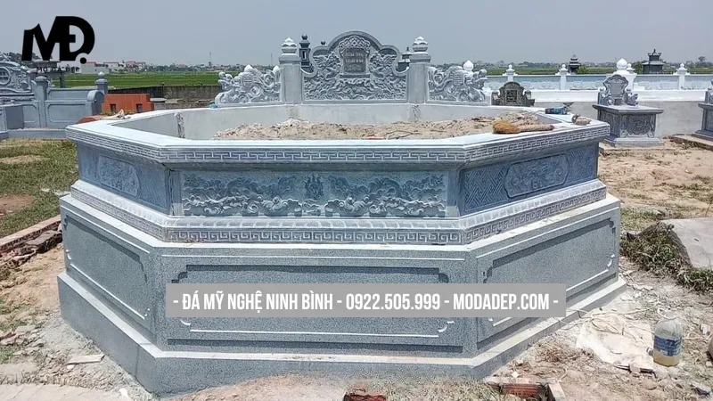 Cấu tạo cơ bản của mộ đá lục giác