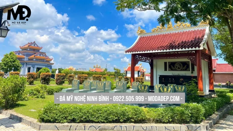 Công dụng của bia mộ đá trong mộ phần khu lăng mộ
