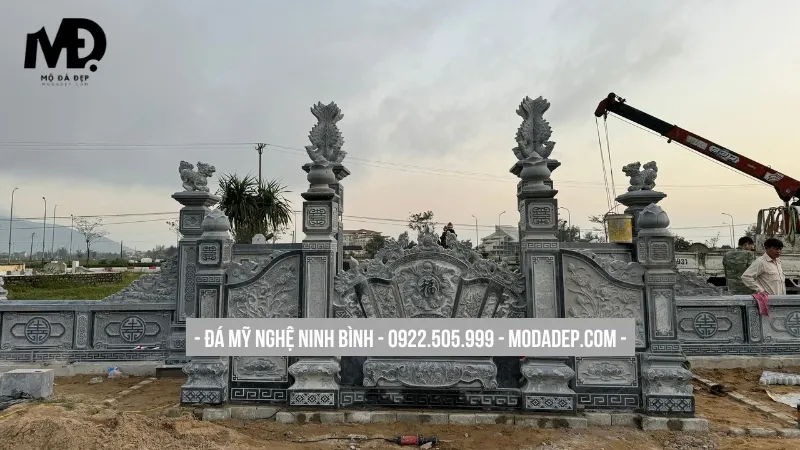 Cuốn thư đá ngăn chặn tà khí xâm nhập lăng mộ