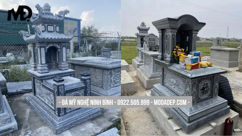 Lăng mộ đá nguyên khối Nghi Lộc bền vững với thời gian