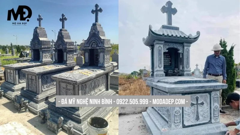 Mẫu mộ công giáo một mái che