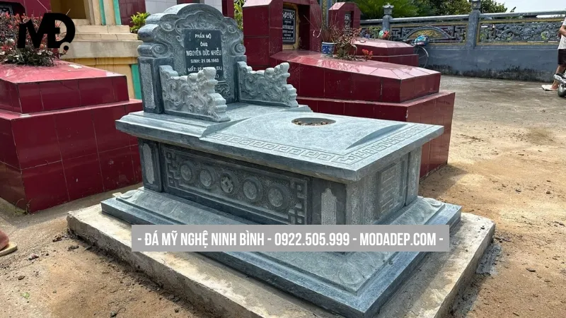 Mộ đá tam sơn đẹp, vững chãi như núi thái sơn