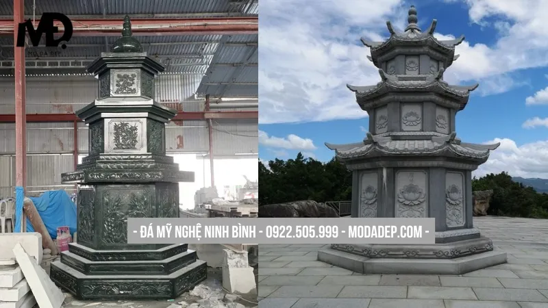 Mộ tháp đá phật giáo bán Quảng Ninh