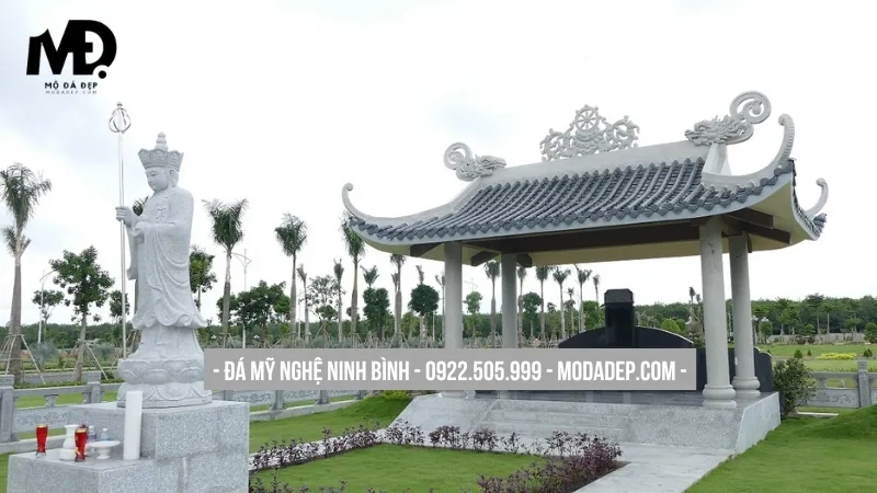 Nhà mồ đẹp nhất theo phong cách truyền thống cầu kỳ