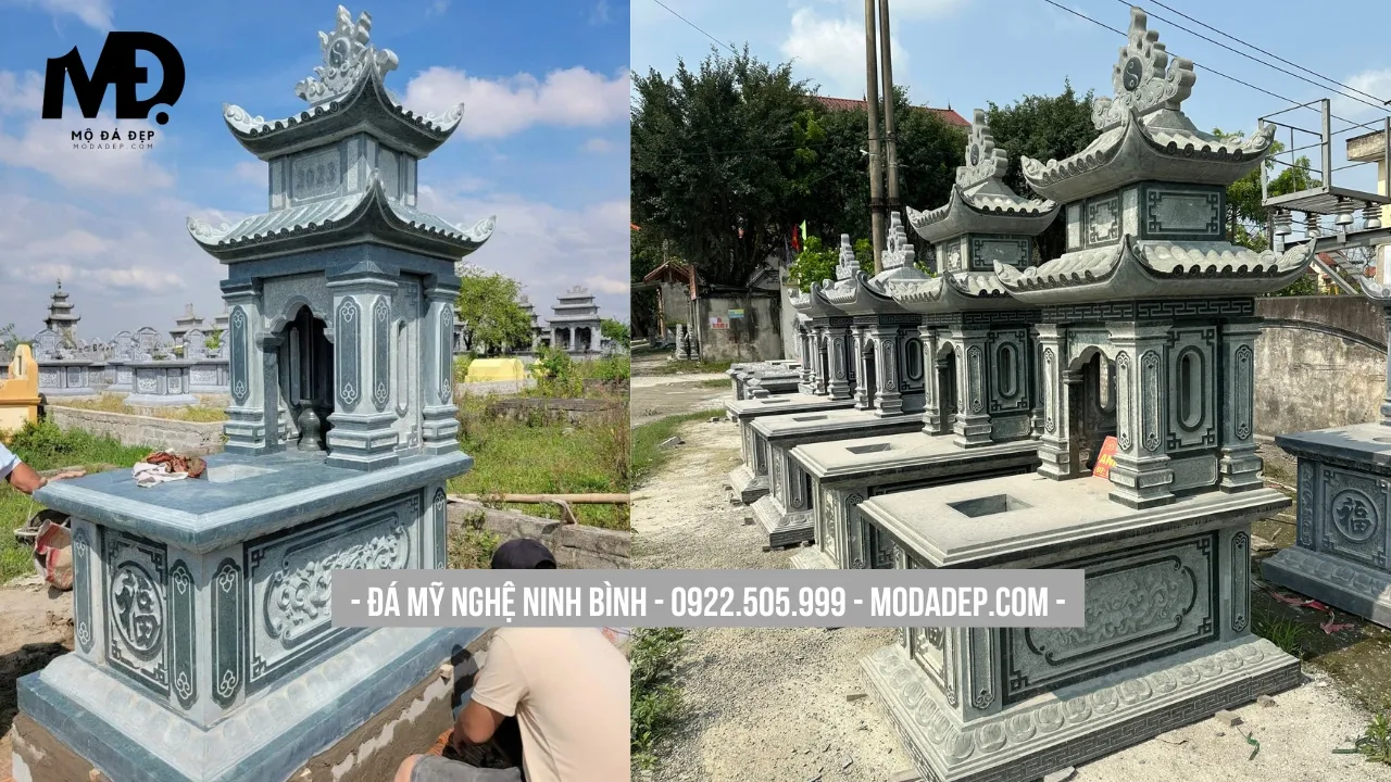 Mộ đá 2 mái