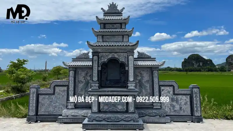 Đá tự nhiên nguyên khối giúp công trình bền bỉ với thời gian, giữ màu sắc tự nhiên và không bị xuống cấp dù ở môi trường khắc nghiệt.