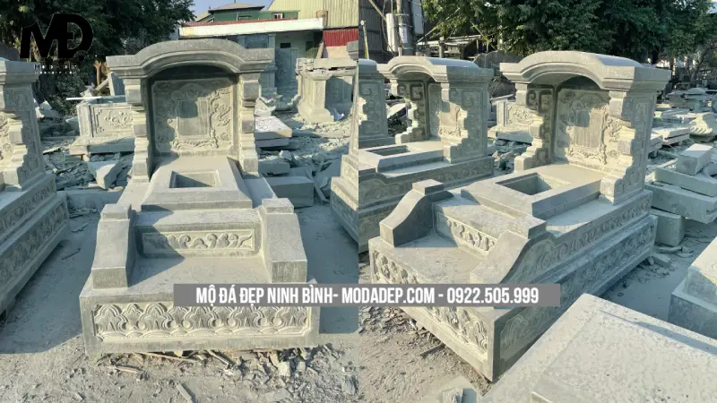 Mỗi mẫu mộ đều có thể tùy chỉnh kích thước, hoa văn và chất liệu theo yêu cầu.