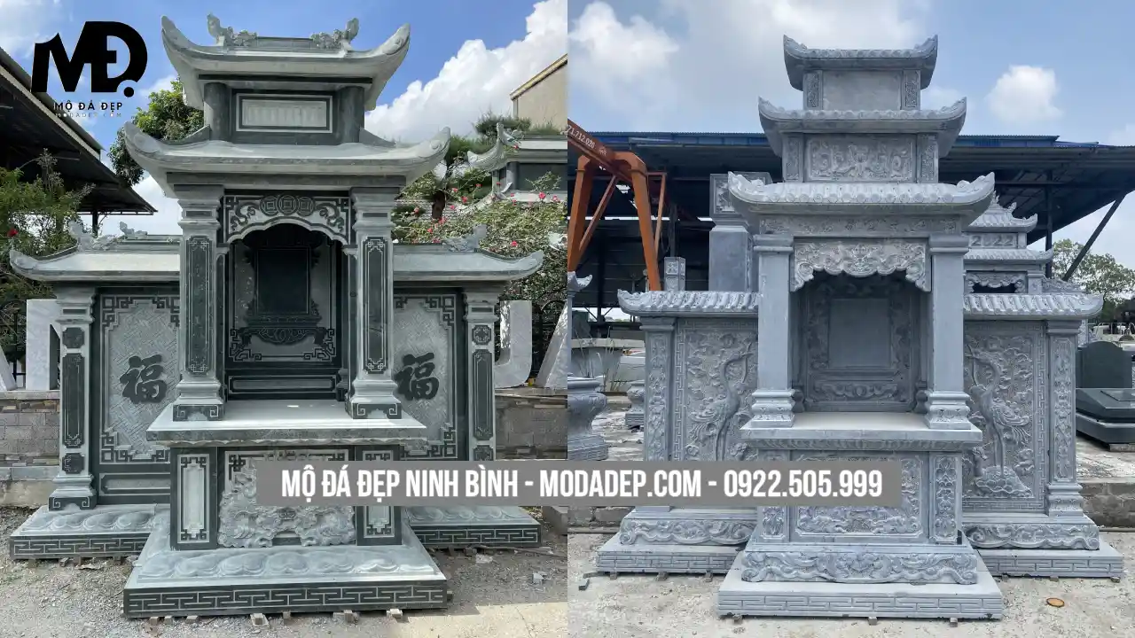 Lăng mộ đá khối vì vậy luôn được ưu tiên trong các công trình tâm linh lớn.